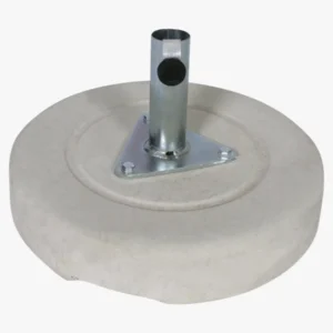 C63s 25kg Concrete Base With Spigot — Grey