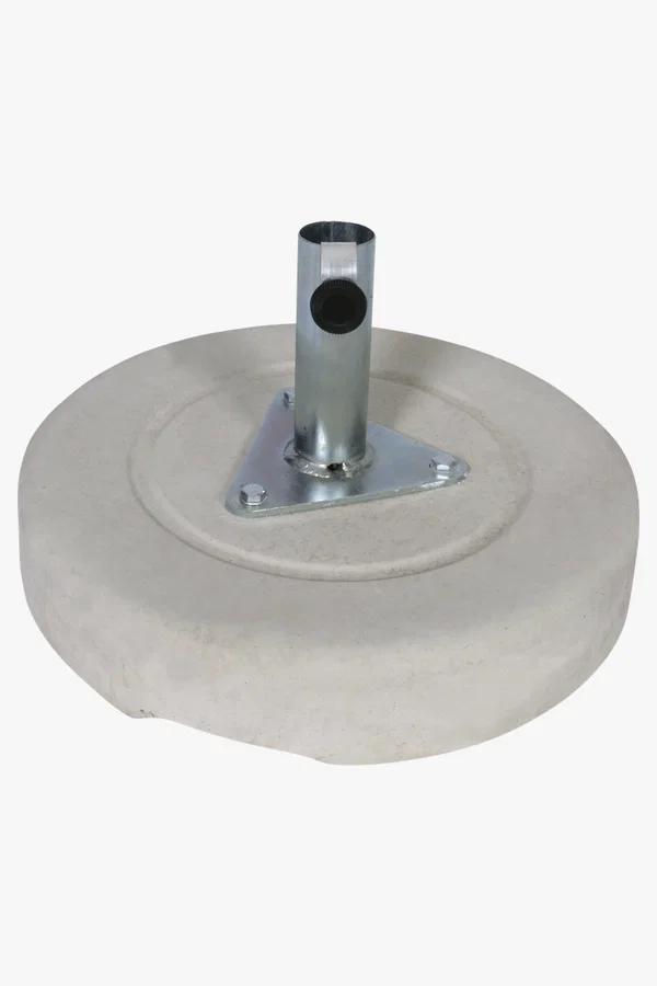 C63s 25kg Concrete Base With Spigot — Grey