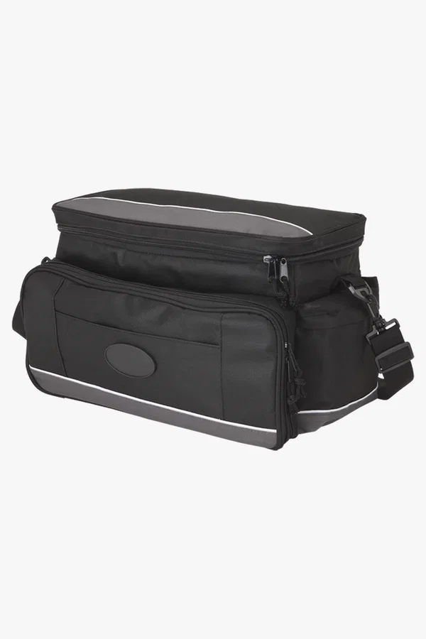 C63s Cooler Bag with Braai Set — Black/Grey