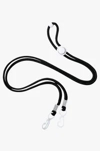 C63s Mask Holder Lanyard Menfix — Black
