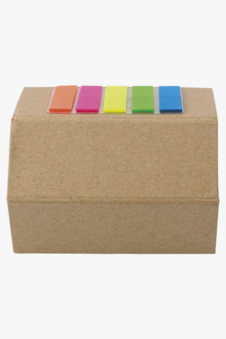C63s House Shaped Card Memo Holder — Brown