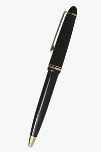 C63s Zee Ballpoint Pen With Trim — Black