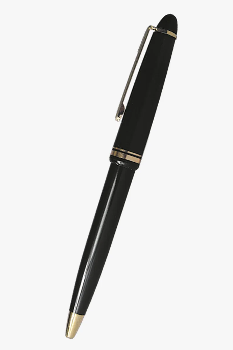 C63s Zee Ballpoint Pen With Trim — Black