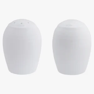 C63s Arctic White Salt and Pepper Set — White