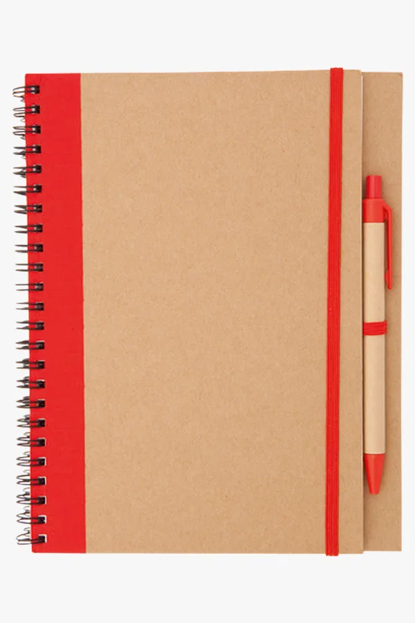 C63s Tunel A5 Notebook — Red