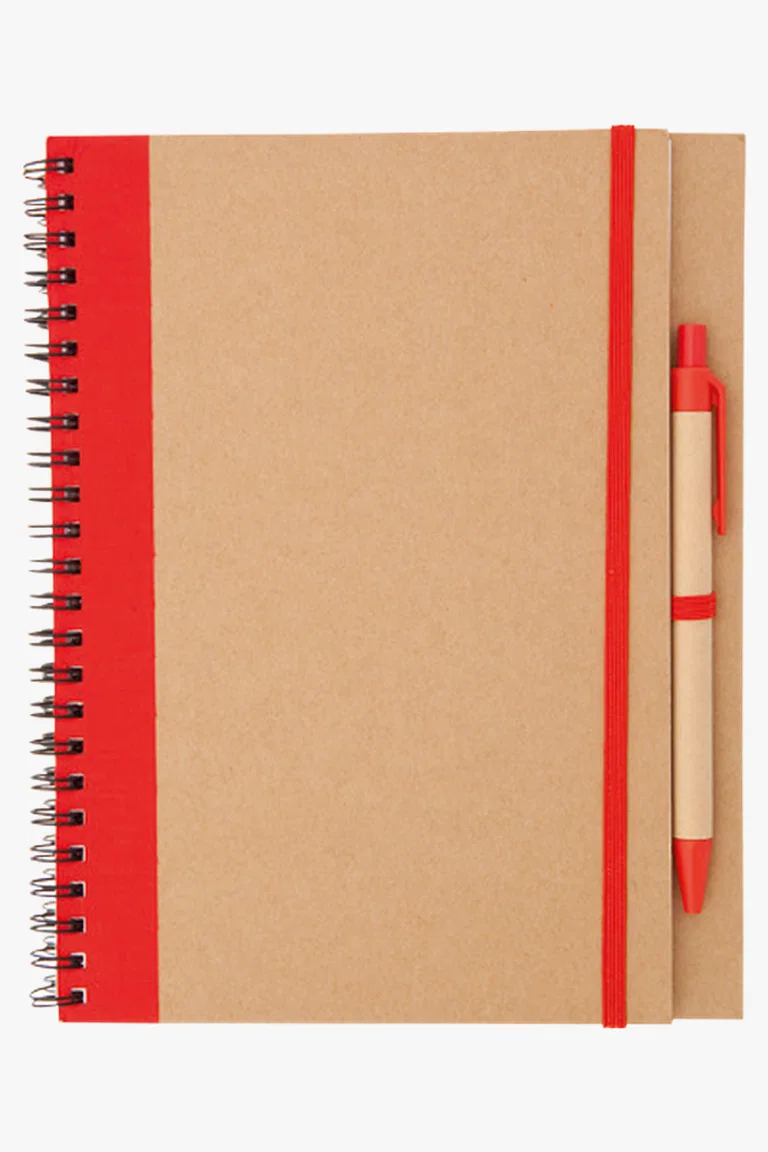 C63s Tunel A5 Notebook — Red
