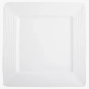C63s Arctic White Square Plate — White