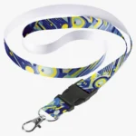 C63s Sublimated Lanyard Single Side Sub with Buckle & Ring — Various