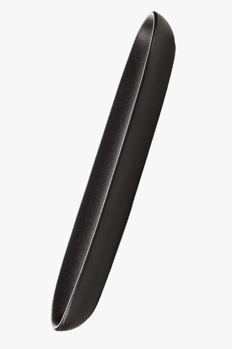 C63s Caviar Oblong Platter — Black