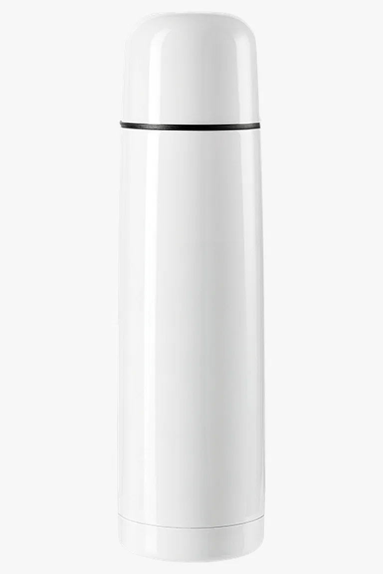 C63s 500ml Coloured Vacuum Flask — White