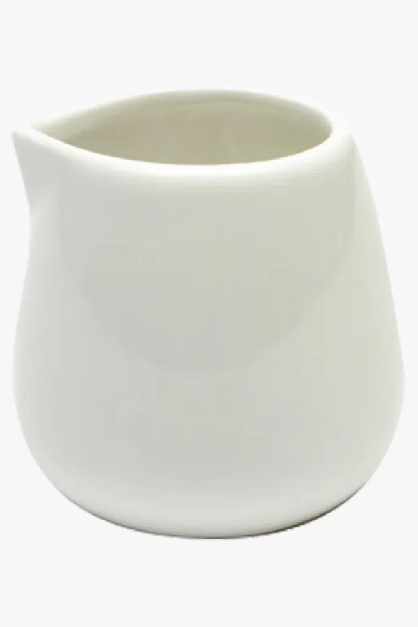 C63s White Basics Milk Jug 50ml No Handle — White C63s White Basics Milk Jug 50ml No Handle — White