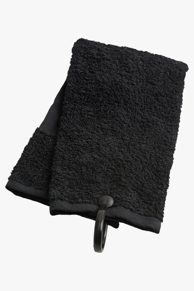 C63s 100% Cotton Golf Towel — Black