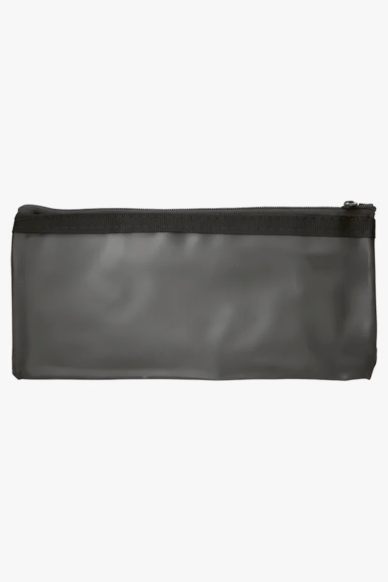 C63s Pvc Pencil Case — Black