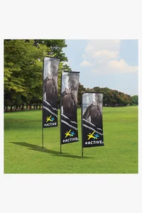 C63s Telescopic Banners Econo Single Sided Digital — Standard