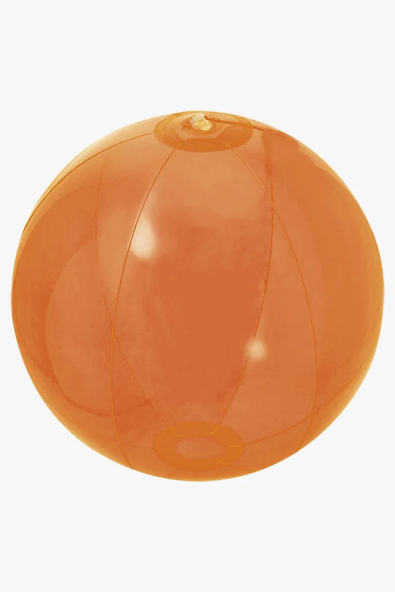 C63s Nemon Beach Ball — Transparent Orange