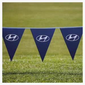 C63s Pennants PVC Digital Single Sided Triangle — Standard