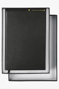 C63s A5 Notebook & Pen Gift Set — Black