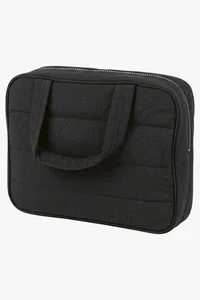 C63s Foldable Cosmetic Travel Bag — Black