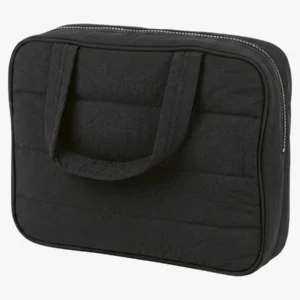 C63s Foldable Cosmetic Travel Bag — Black