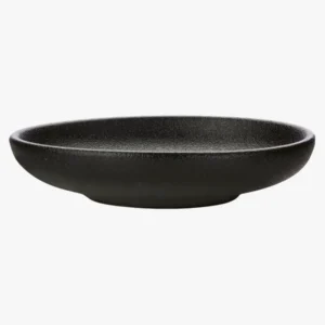 C63s Caviar Round Sauce Dish — Black