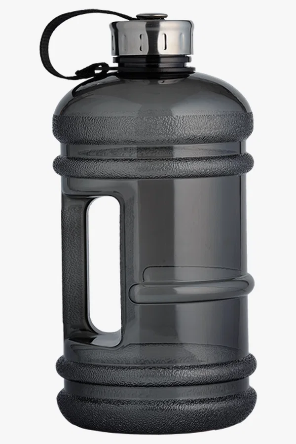 C63s 2.2 Litre Water Bottle With Integrated Carry Handle — Smoke