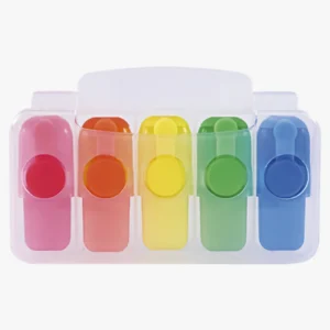 C63s 5 In 1 Highlighter Set — Clear