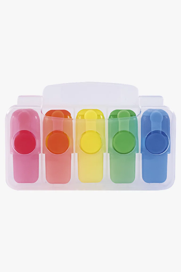 C63s 5 In 1 Highlighter Set — Clear