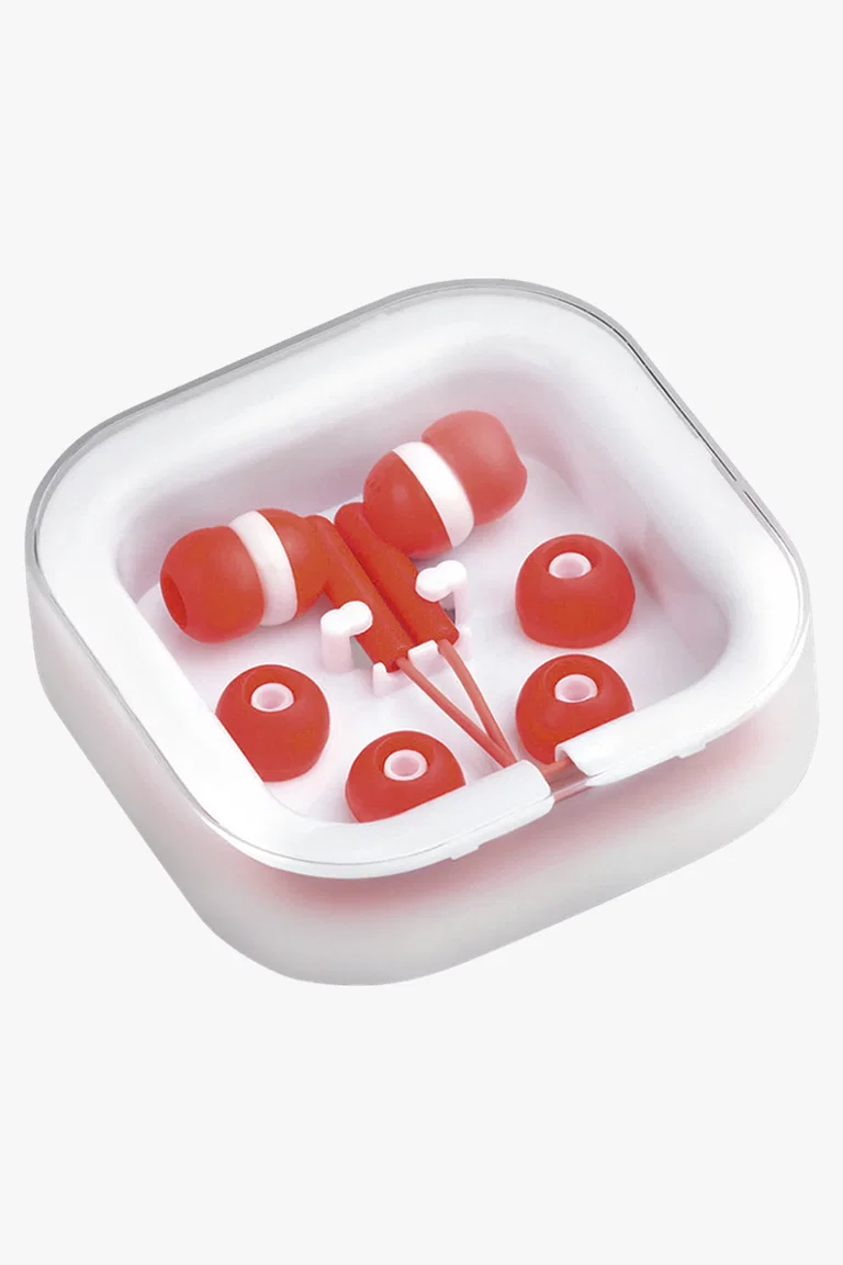 C63s Cort Earphones — Red