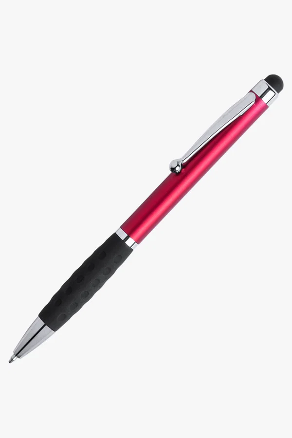 C63s Sagur Stylus Touch Ballpoint Pen — Red