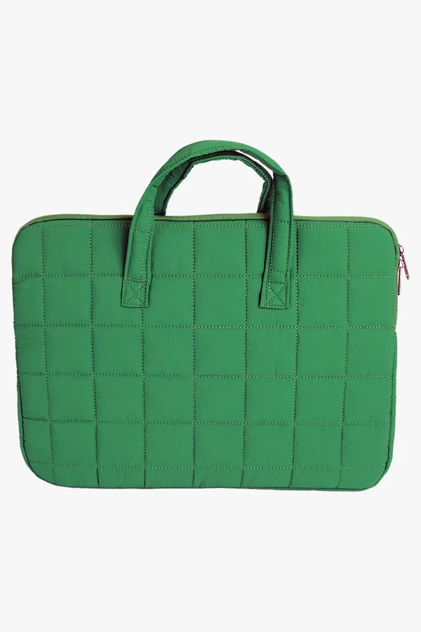 C63s Padded Lap Top Bag — Green