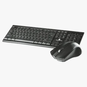 C63s IND Wireless Keyboard & Mouse Combo — Black