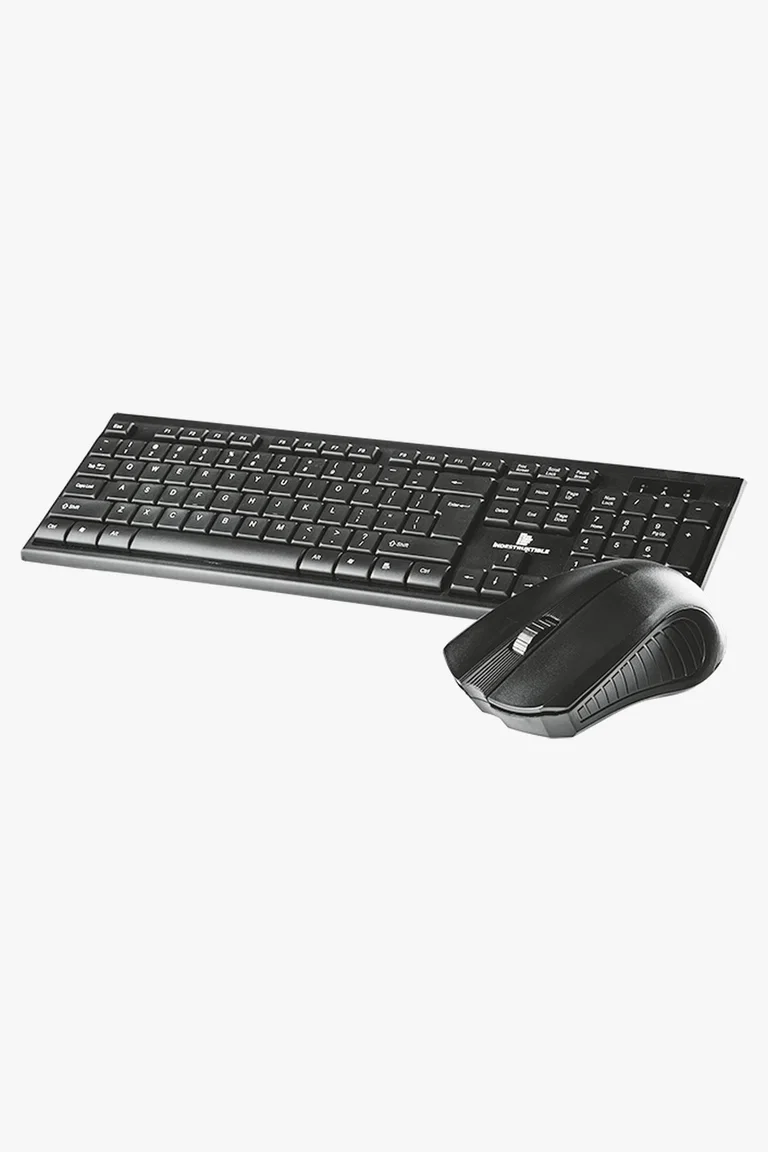 C63s IND Wireless Keyboard & Mouse Combo — Black