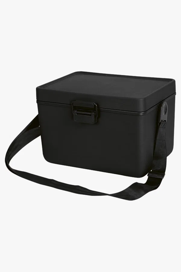 C63s Edged Hardshell Cooler Box — Black