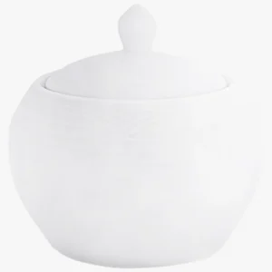 C63s Arctic White Sugar Bowl — White