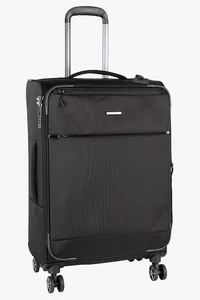 C63s Cellini Smartcase Medium 4 Wheel Trolley Case — Black