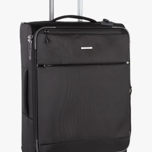 C63s Cellini Smartcase Medium 4 Wheel Trolley Case — Black