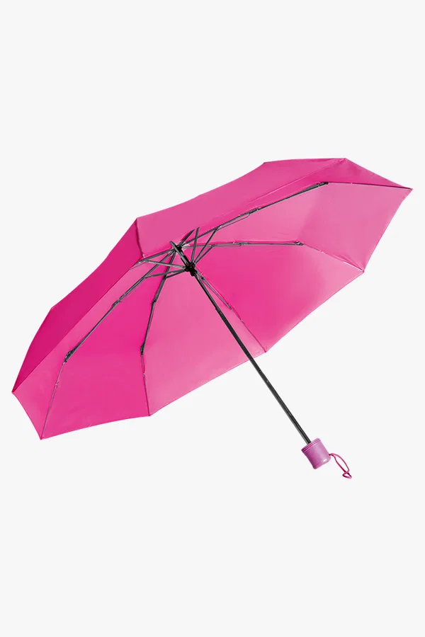 C63s Mini 3-Fold Umbrella — Dark Pink