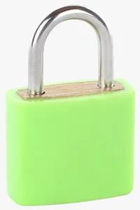 C63s Cellini Easy Id Padlock Set (2 X Key Locks) — Lime