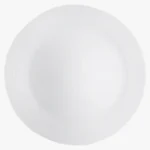 C63s Arctic White Fish Plate — White