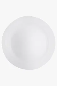 C63s Arctic White Fish Plate — White