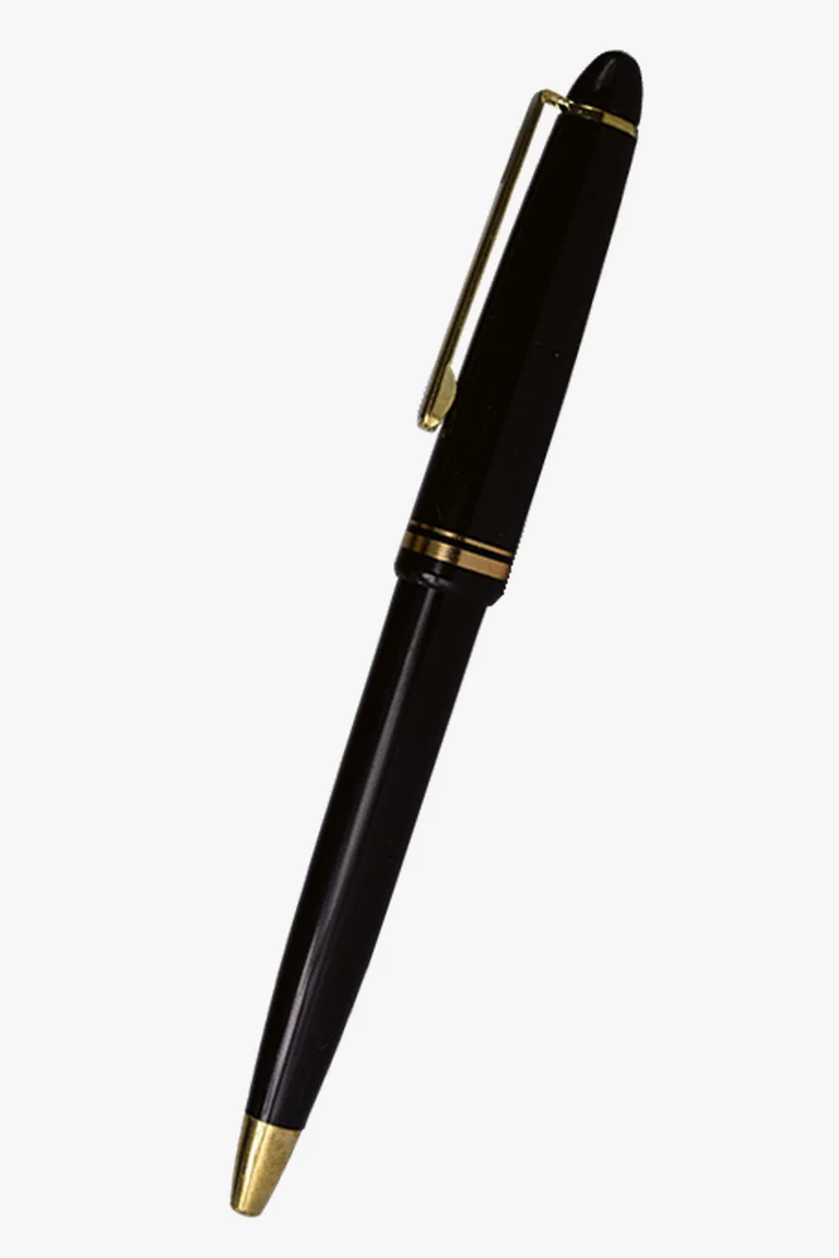 C63s Zee Ballpoint Pen With Trim — White
