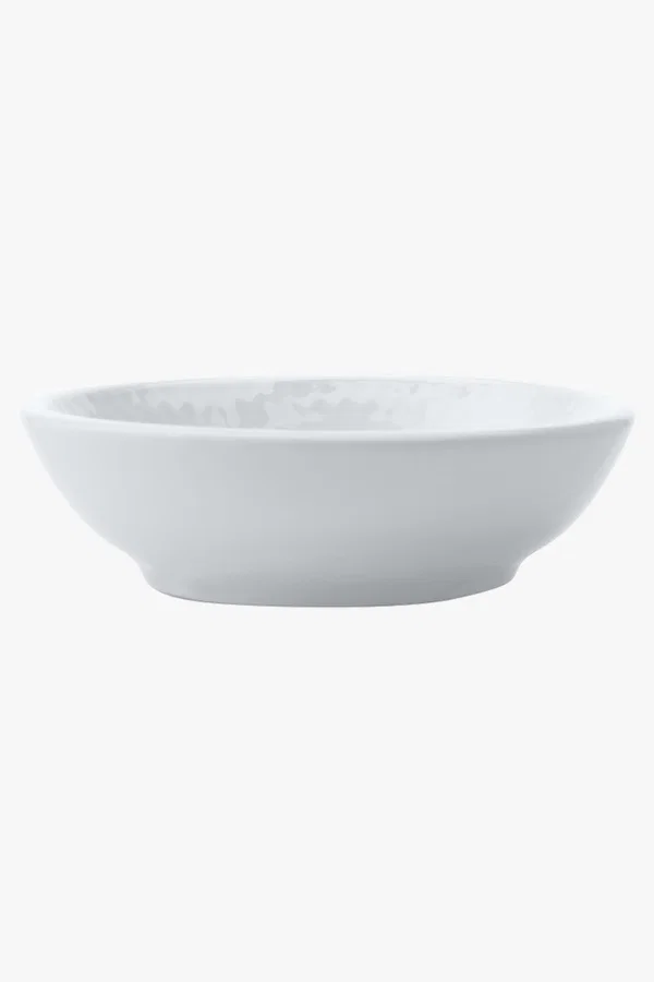 C63s White Basics Diamonds Sauce Dish — White