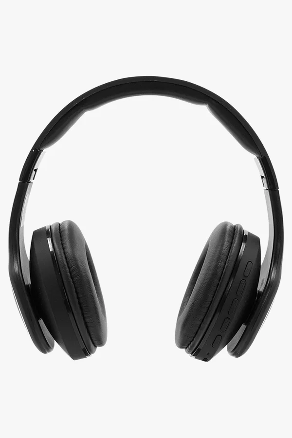 C63s Volkano Phonic Series Wireless Bluetooth Headphones — Black