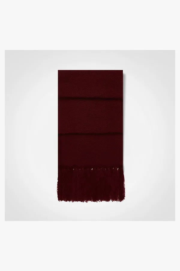 C63s Aspen Scarf — Burgundy