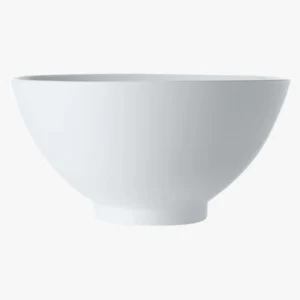 C63s White Basics Noodle Bowl — White