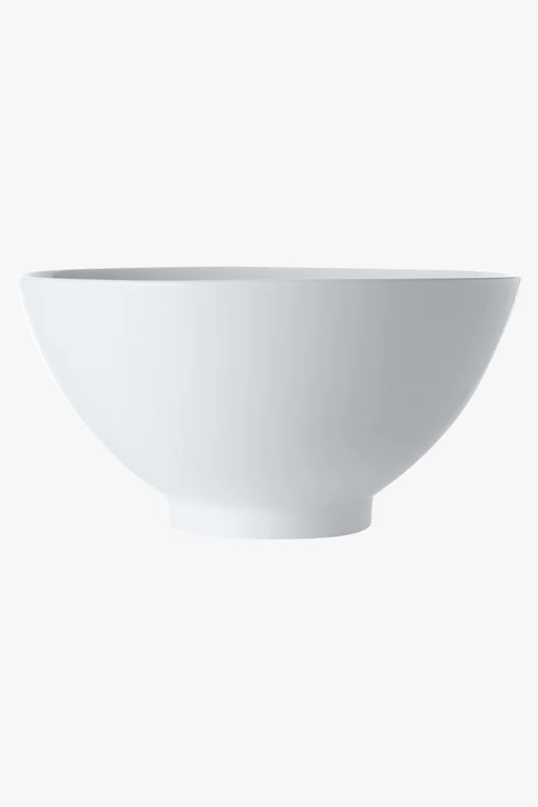 C63s White Basics Noodle Bowl — White