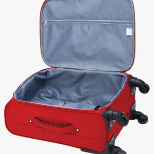 C63s Travelwize Artic Series 4-Wheel Spinner Trolley Case 55cm — Red