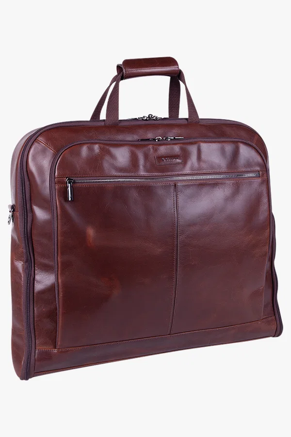 C63s Cellini Infinity Garment Bag With Scanstop — Brown