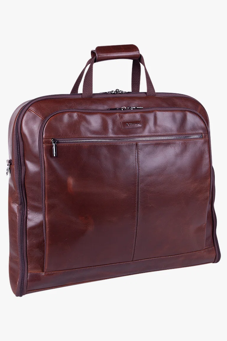 C63s Cellini Infinity Garment Bag With Scanstop — Brown