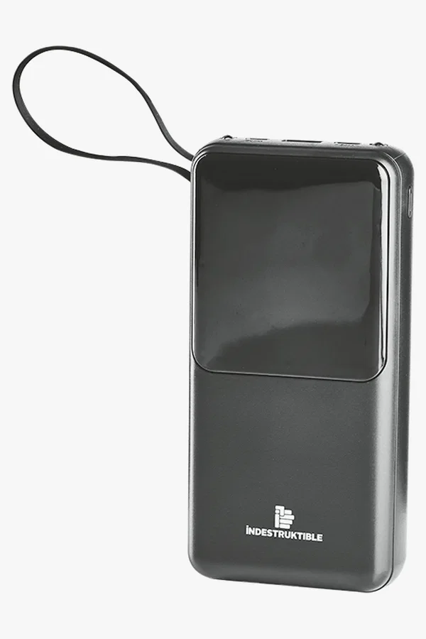 C63s 20000mAh Cable Power Bank — Black